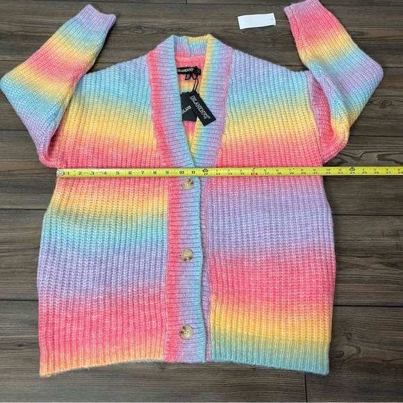 Blank NYC rainbow sweater - Picture 10 of 11